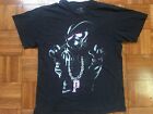 Pink Panther Tee Shirt graphic black necklace hat sz L