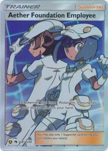 Aether Foundation Employee SV81/SV94 Shiny Holo Rare Hidden Fates - Picture 1 of 1