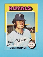 1975 Topps Mini Joe Hoerner Kansas City Royals #629 EX-NM ⚾