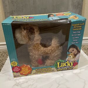 VTG Lucky The Incredible Wonder Pup Interactive Puppy Dog Toy Zizzle