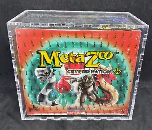 MetaZoo Display Booster Box 1st Edition Cryptide Nation New + Acrylic - Picture 1 of 7