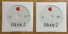 MAC iMovie 2 for OS 9.1 and OS X Apple MACINTOSH 2001 Vintage Used CD-ROMs