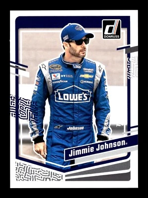 5-05-25 PWE . 2024 donruss nascar #69 jimmie johnson BASE - Image 1 of 2
