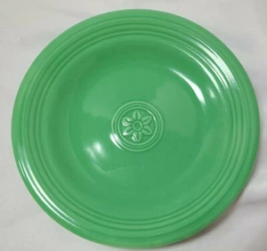 Oneida China PETALS Willow (Green) Ceramic Salad Sandwich Plate Discontinued - Picture 1 of 5