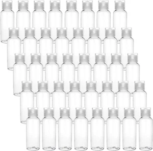 40 Stück 1 Oz Plastik Leerflaschen mit Klappverschluss, kleine nachfüllbare Reiseflasche - Bild 1 von 12