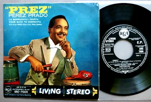 Perez Prado "Prez" La Borrachita 7" Living Stereo RCA SRC 7004 Rare UK E.P. vg+ - Bild 1 von 6