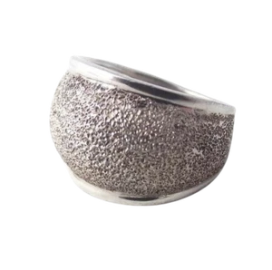 Sterling Silver Ring Artisan 925 size 6.5 - Picture 1 of 6