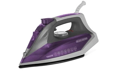 New Black+Decker Bxir1801In, 1800-Watt, Ceramic coated Steam Iron- Free Postage - image 1 of 4