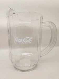 Coca Cola Carlisle Clear Plastic Drink Pitcher (60 oz, 1/2 Litre) - Picture 1 of 3