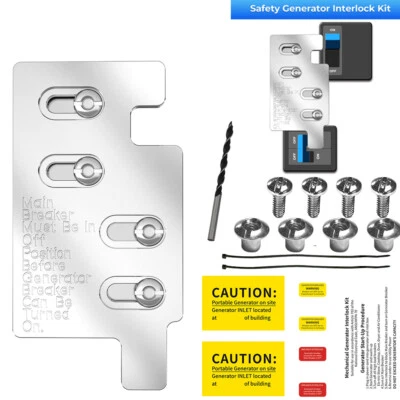 SM Generator Interlock Kit For Siemens & Murray 150A  200A Breaker Panels SM200 - Image 1 of 4