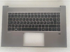 HP ZBook Studio G8 M14605-091 Norwegian Keyboard Norway Norse Palmrest UMA NEW - Picture 1 of 6