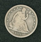 1873 CC NO ARROWS SEATED LIBERTY HALF DOLLAR 1873 CC NO ARROWS SEATED LIBERTY HALF DOLLAR