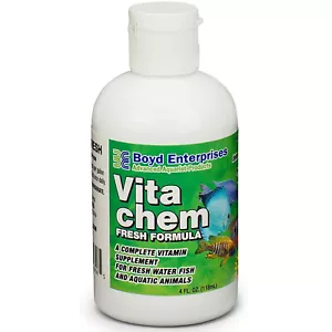 Boyd VitaChem Freshwater 4oz Complete Freshwater Fish Multi-Vitamin Supplement - Picture 1 of 5