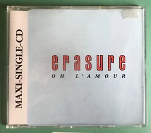Erasure - Oh L'Amour - German CD Maxi-Single Mute CD 12 MUTE 45 - Picture 1 of 2