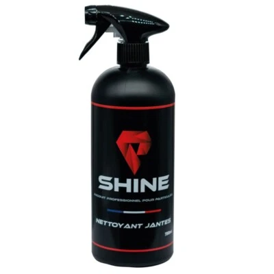 SHINE Nettoyant Jantes HARD - Made In France - Ultra performant - 750ml