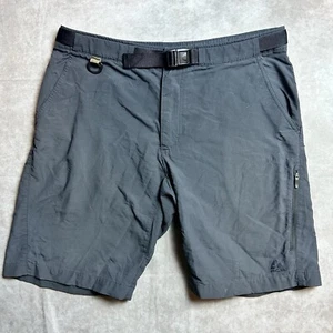 Vintage 90s Nike ACG Shorts Gr. 32 schwarz Gürtel gefüttert Wasser Wandern Outdoor Schwimmen - Bild 1 von 7