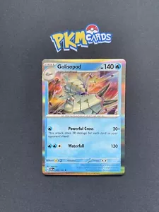Juego de Cartas Coleccionables Pokémon Golisopod Paradox Rift 049/182 Holo Raro Casi Nuevo - Imagen 1 de 3