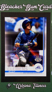2019 Topps Pro Debut #176 Kody Clemens RC Autograph - Detroit Tigers