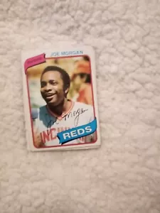 M17d3 Topps #650 Joe Morgan 1980 - Foto 1 di 1