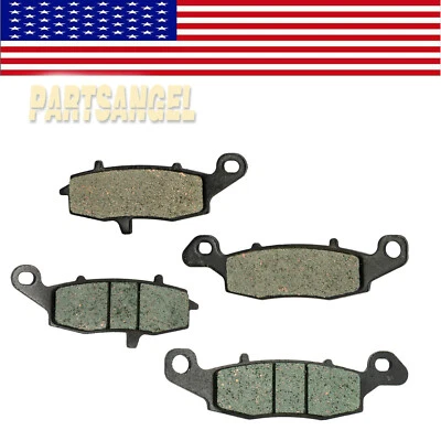 Front And Rear Brake Pads For Kawasaki Vulcan 900 Custom VN 900C 2007-2017 - Image 1 of 4
