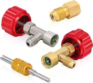 Automotive R134A Self Sealing Can Tap AC Puncture Freon Can Tap R134A Adapter - Picture 1 of 6