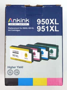 Ankink kompatible Tintenpatronen Ersatz für HP 950XL 951XL UNBENUTZT GEÖFFNET - Bild 1 von 6