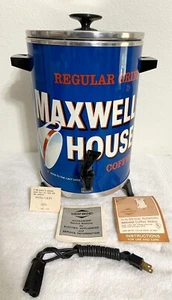 Vintage Maxwell House 12-30 Cup Automatic Insulated Coffee Maker West Bend NEW - Picture 1 of 8
