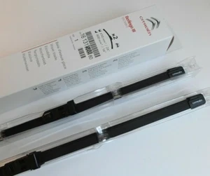 Citroen Berlingo Wiper Blades OEM 2008-19 PAIR. CITR0EN LOGO UKstockUKUKcompany - Picture 1 of 5