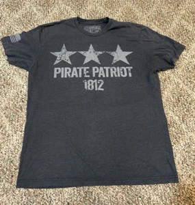 Black Rifle Coffee Company Adult Shirt Large Womens Pirate Patriot 1812 - Picture 1 of 8