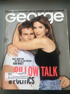 SEPTEMBER 2000 GEORGE MAGAZIN - CINDY CRAWFORD & RANDY GERBER COVER - JFK JR - Bild 1 von 1