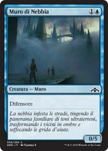 MTG Magic GRN Guilds of Ravnica - 1x ITA EX 058 C Muro di Nebbia - Picture 1 of 1