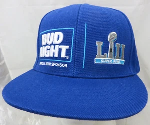 Bud Light Superbowl Bier Baseballkappe Mütze verstellbar Snapback  - Bild 1 von 3