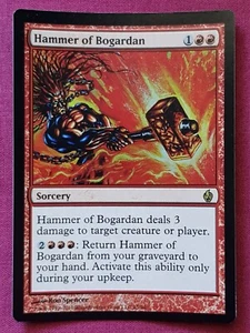 Magic The Gathering PDS FIRE AND LIGHTNING FOIL HAMMER OF BOGARDAN red card MTG - Bild 1 von 2