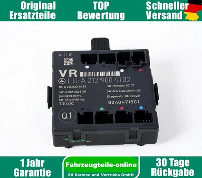 Mercedes GLK X204 A2129004102 Centralina Porta Anteriore Destra - Immagine 1 di 4