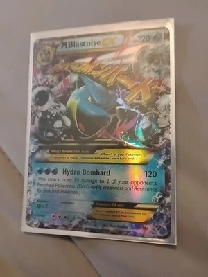 Pokemon TCG M Blastoise EX XY Base Set Holo Card 30/146 Ultra Rare NM - Image 1 of 4
