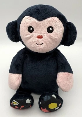 Juguete Manhattan mono azul marino con orejas arrugadas 11” juguete de peluche sensorial 2014  Foto 1 de 4