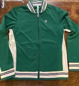 Chaqueta Tenis Fila Unisex Performance Iconic Settanta Talla S Chaqueta Verde - Imagen 1 de 10