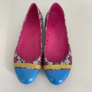 Crocs Mondo Roses Womens Comfort Shoes Size 9 - Picture 1 of 5