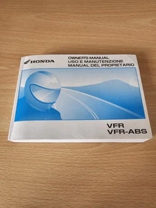 Honda Vfr Owners Manual - Picture 1 of 3