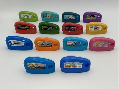 14 Fisher Price Smart Cycle games Cars Dora Diego Toy Story Barbie Batman MORE - Image 1 of 4