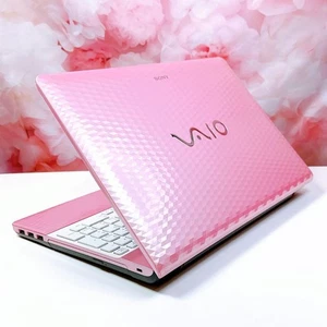 SONY VAIO Pink Intel Core i5 Windows 11 SSD 256GB 8GB CD DVD Used from Japan - Picture 1 of 7