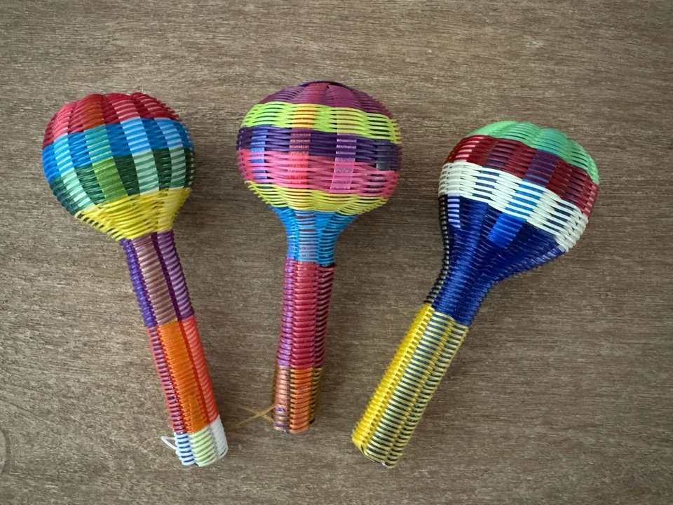 Детская погремушка ручной работы - пластик - Изображение 1 из 1