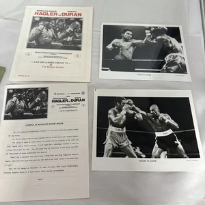 Marvin Hagler Vs Roberto Duran Lot - Bild 1 von 6