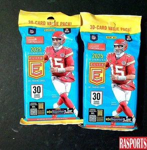 2025 DONRUSS ELITE NFL FAT PACK (2) FACTORY SEALED *LOOK FOR AUTOGRAPHS* - Picture 1 of 2