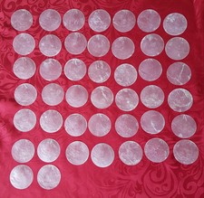 44 ronds plats en nacre pour décoration