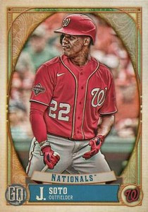 2021 Topps Gypsy Queen #54 Juan Soto  Washington Nationals FREE SHIP
