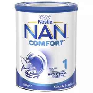 Nestle Nan Comfort Stage 1 Starter Infant Formula 800g Baby Milk Drink Powder - Picture 1 of 12