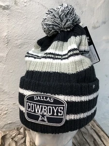 47 Brand 2022 DALLAS COWBOYS Side Line Football Knit Striped Winter NFL Hat $38 - Picture 1 of 9