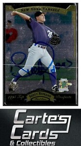 Scott Romano 1995 SP Top Prospects #116 Navigators TTM/IP Signed Autographed