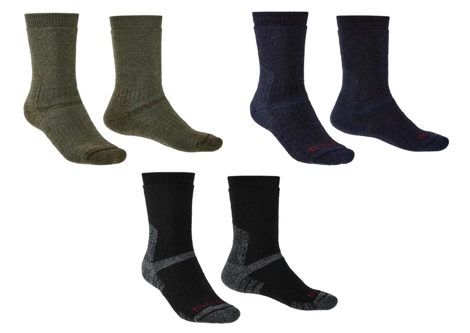 Calcetines Bridgedale Heavyweight Merino Performance 710151 Colores Surtidos NUEVO Foto 1 de 1